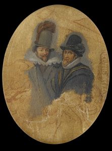 Portrait of Princes Maurits (1567-1625) and Frederik Hendrik (1584-1647)