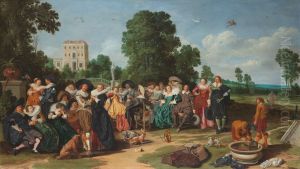 The Fete champetre by Dirck Hals