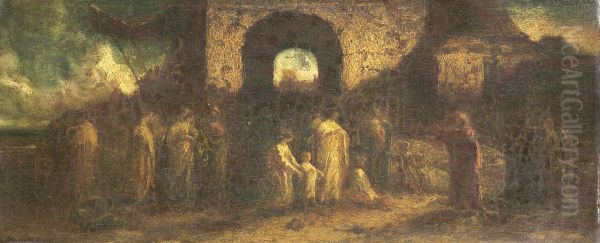 Christ Blessing the Children - view 1