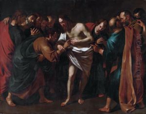 The incredulity of St. Thomas by Wouter Crabeth II
