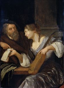 De muziekles by Jacob Toorenvliet
