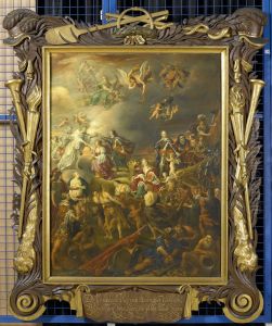 Allegory of the Peace under Stadtholder William II by Adriaen van Nieulandt the younger