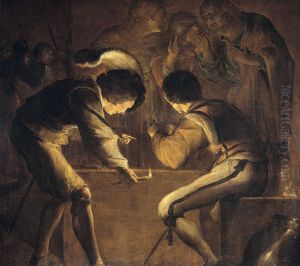 St. Peter's denial by Leonaert Bramer