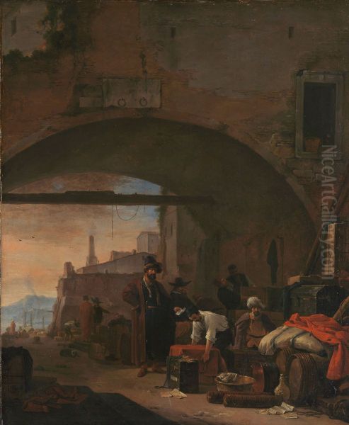 View of a Levantine Port - view 1