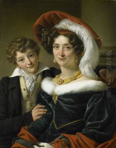 Rudolphina Wilhelmina Elizabeth de Sturler (1798-1873). Tweede echtgenote van Johannes graaf van den Bosch met hun zoon Richard Leeuwenhart Rudolphina Wilhelmina Elizabeth de Sturler (1798-1873). Tweede echtgenote van Johannes graaf van den Bosch met hun zoon Richard Leeuwenhart