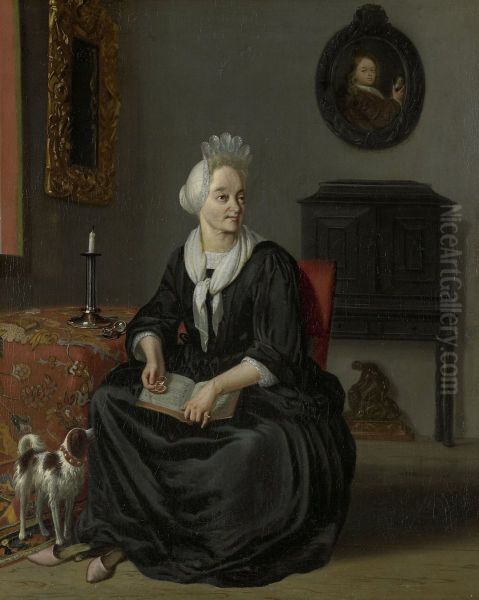 Portrait of Anna de Hooghe (1645-1717) - view 1