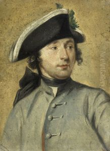 Ludolf Bakhuysen II (1717-82). Schilder en militair, kleinzoon van de zeeschilder Ludolf Bakhuysen I