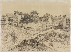 Boerderij in de Provence by Vincent Van Gogh