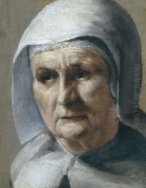 Oude vrouw. - view 1