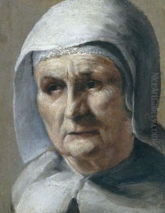 Oude vrouw. Oude vrouw.