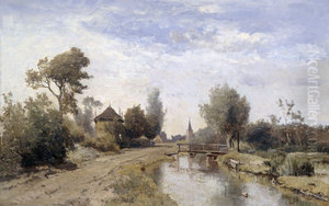Landschap bij Kortenhoef Landschap bij Kortenhoef