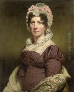 Portret van een vrouw by Charles Howard Hodges