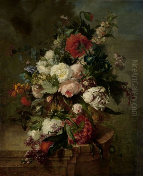 Stilleven met bloemen - view 1