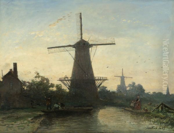 Mills near Rotterdam - view 1