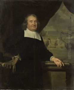 Portret van een kapitein of een reder