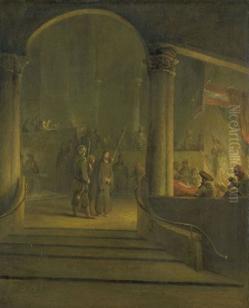 Christus voor Kajafas - view 1