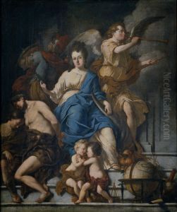Allegory of the Treaty of Ryswick, 1697 by Johannes Voorhout