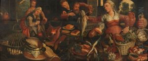 Keukenstuk by Pieter Aertsen