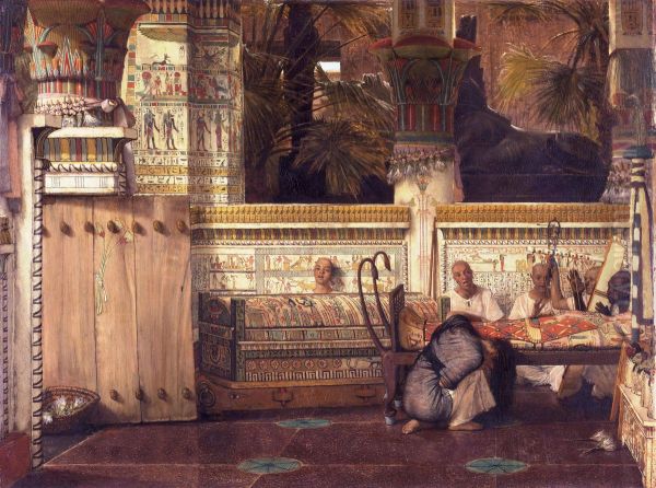 The Egyptian widow. - view 1