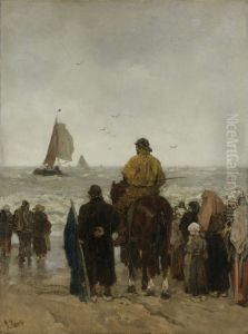 Arrival of the Boats by Jacob Maris