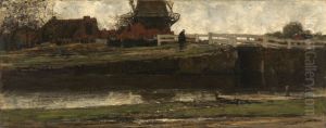 De afgesneden molen by Jacob Maris
