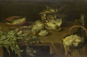 Stilleven met gevogelte