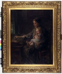 'The Mother' by Jozef Israels