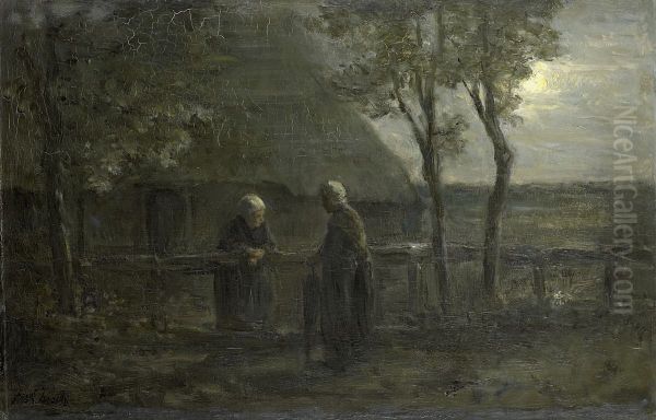 'Chatting Neighbors' - view 1
