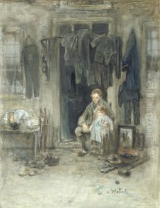Son of the Old People by Jozef Israels