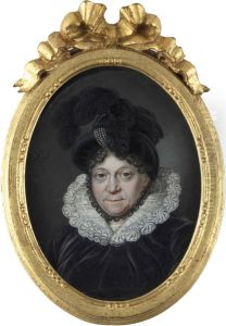 Frederika Sophia Wilhelmina (1751-1820), prinses van Pruisen. Sedert de dood van Willem V Prinses Douairiere van Oranje