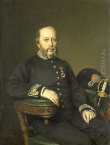 Gerard Johan Verloren van Themaat (1809-90). Lid van de Gedeputeerde Staten van Utrecht