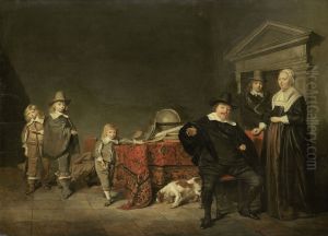 Familiegroep by Pieter Codde