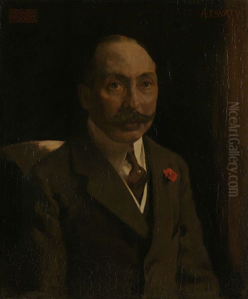 Portrait of Andries van Wezel (1856-1922) - view 1