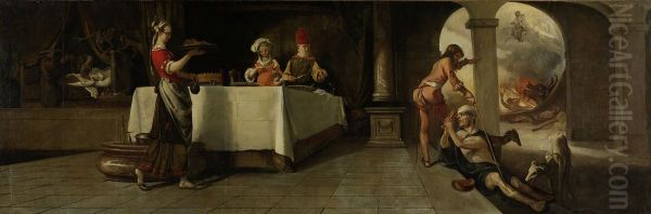 Lazarus and the Rich Man - view 1