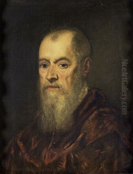Portrait of a Man with a Red Robe - view 1