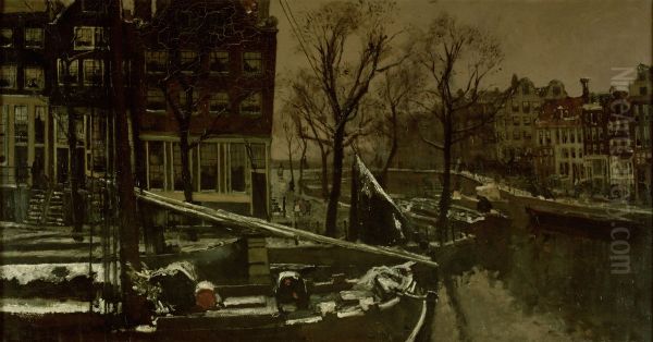 Winter in Amsterdam - view 1