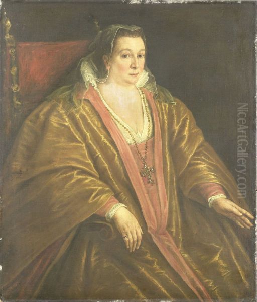 Portrait of a Woman, probably Morosina Morosini, Wife of Marino Grimani, the Doge of Venice - view 1