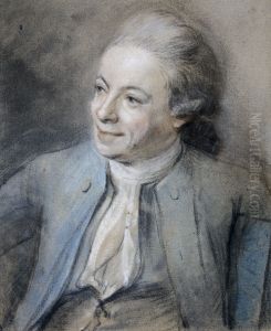 Portret van Dirk Versteegh, ten halven lijve, naar links by Jurriaen Andriessen