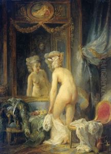 Morgentoilet by Jean-Frederic Schall