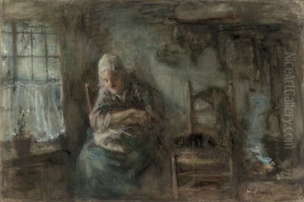 Old Fisherwoman - view 1