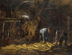 In the Barn by Willem de Zwart