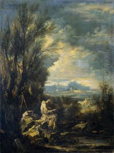 Landscape with Saint Bruno ? Landscape with Saint Bruno ?