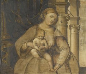Maria and Child by Il Pordenone