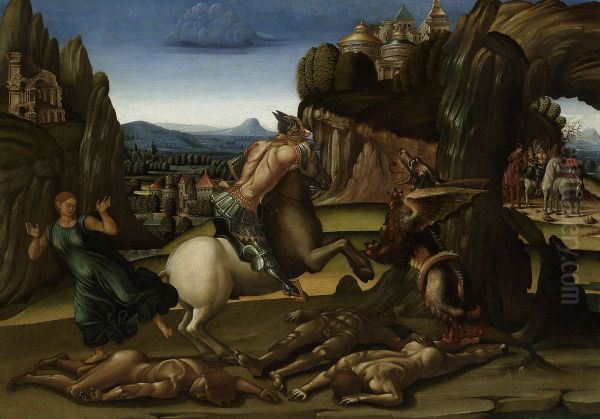 Saint George and the Dragon - view 1