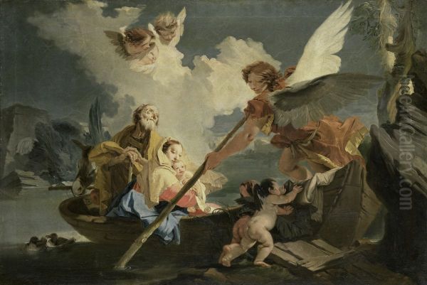 The Flight to Egypt - view 1