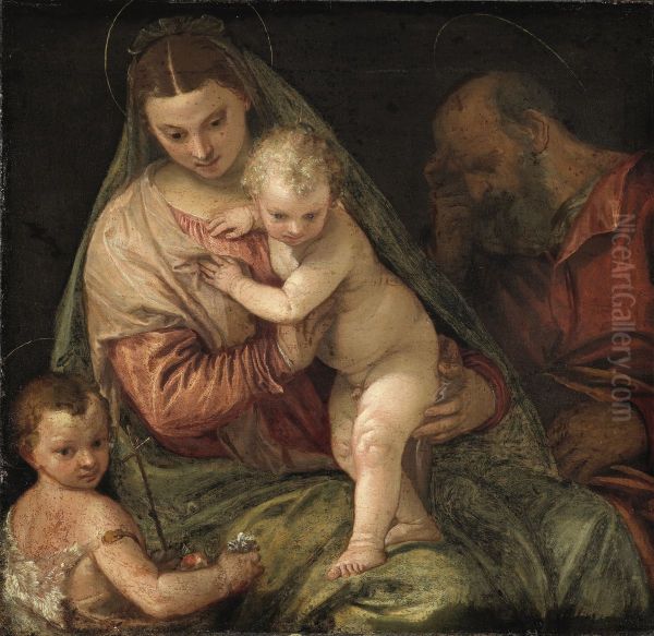 Holy Family with Young Saint John - view 1