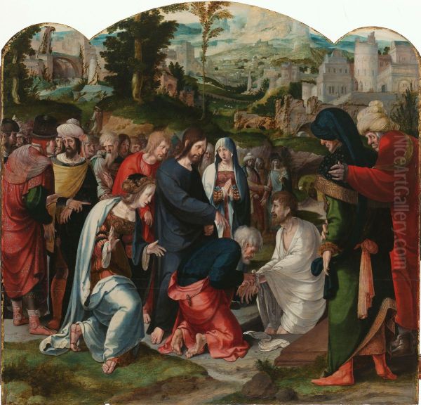 The Raising of Lazarus - view 1