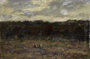 Vennetje op de heide by Jan Adam Zandleven