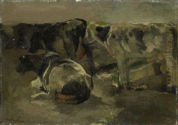 Four Cows - view 1