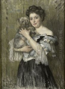 Maria Catharina Josephine Jordan (1866-1948). Echtgenote van de schilder George Hendrik Breitner Maria Catharina Josephine Jordan (1866-1948). Echtgenote van de schilder George Hendrik Breitner